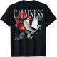 Hip Hop Vintage Hipster Edgy Urban Y2K Back Print Streetwear T-Shirt - T-Shirt | Black