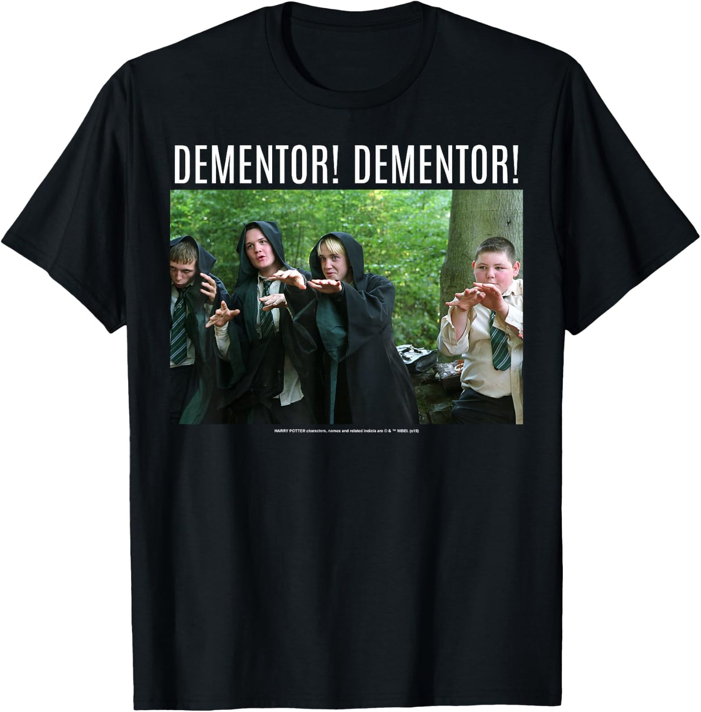 Harry Potter Draco Malfoy Dementor Dementor Portrait T-Shirt - T-Shirt | Black