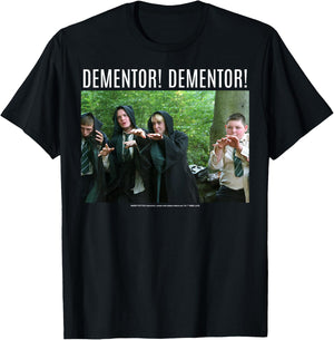 Harry Potter Draco Malfoy Dementor Dementor Portrait T-Shirt - T-Shirt | Black