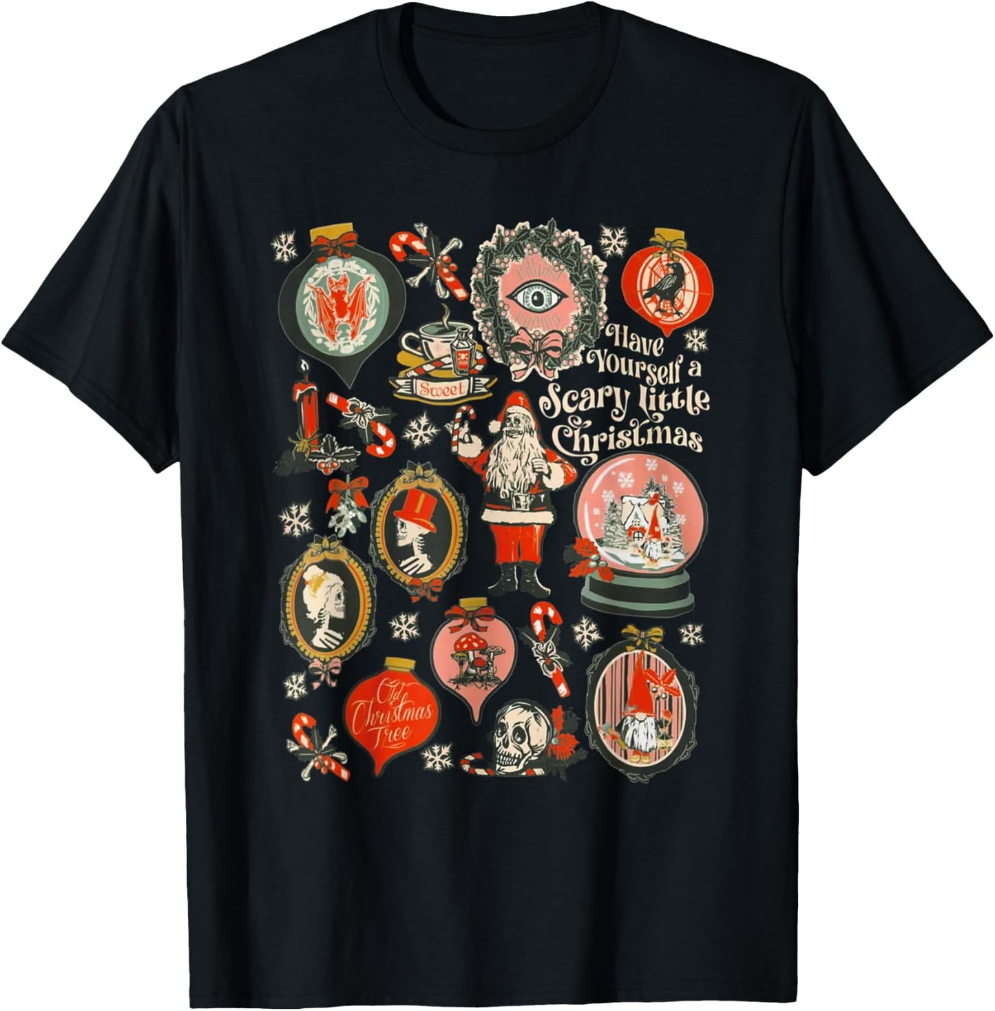 Have Yourself A Scary Little Christmas T-Shirt - T-Shirt | Black