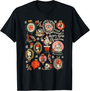 Have Yourself A Scary Little Christmas T-Shirt - T-Shirt | Black