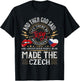 Czech Republic Flag Souvenirs for Czechs Men & Women T-Shirt - T-Shirt | Black