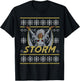 Marvel X-Men Storm Holiday Sweater T-Shirt - T-Shirt | Black