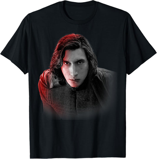 Star Wars: The Last Jedi Kylo Ren Big Face T-Shirt - T-Shirt | Black