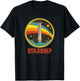 Starship Cool Vintage Space Christmas Gift T-Shirt - T-Shirt | Black