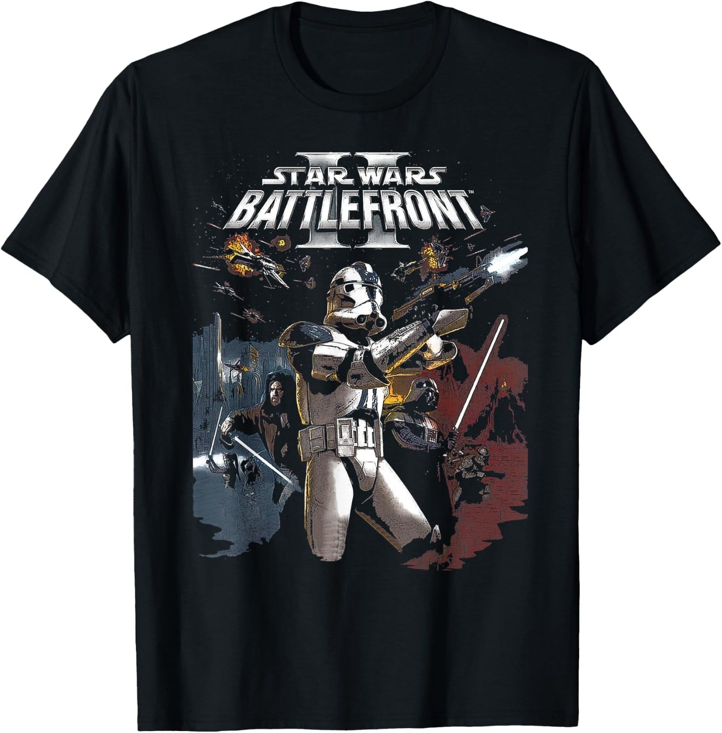 Star Wars Battlefront II Video Game T-Shirt - T-Shirt | Black