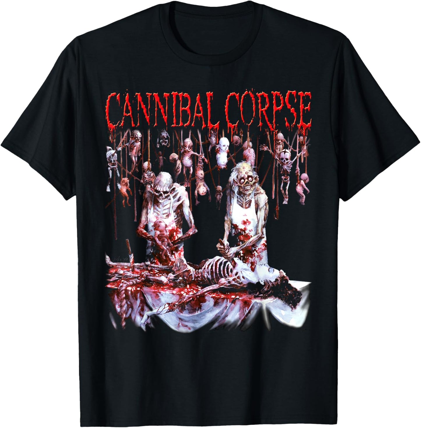Cannibal Corpse - Official Merchandise - Butchered at Birth T-Shirt - T-Shirt | Black