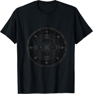 Kalachakra Mandala T-Shirt - T-Shirt | Black
