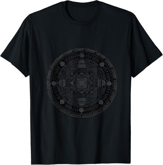 Kalachakra Mandala T-Shirt - T-Shirt | Black