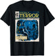 Horror Movie Vintage Pinup Girl Halloween Monster Sexy Art T-Shirt - T-Shirt | Black