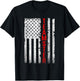 Teamster Proud American Flag Distressed T-Shirt - T-Shirt | Black