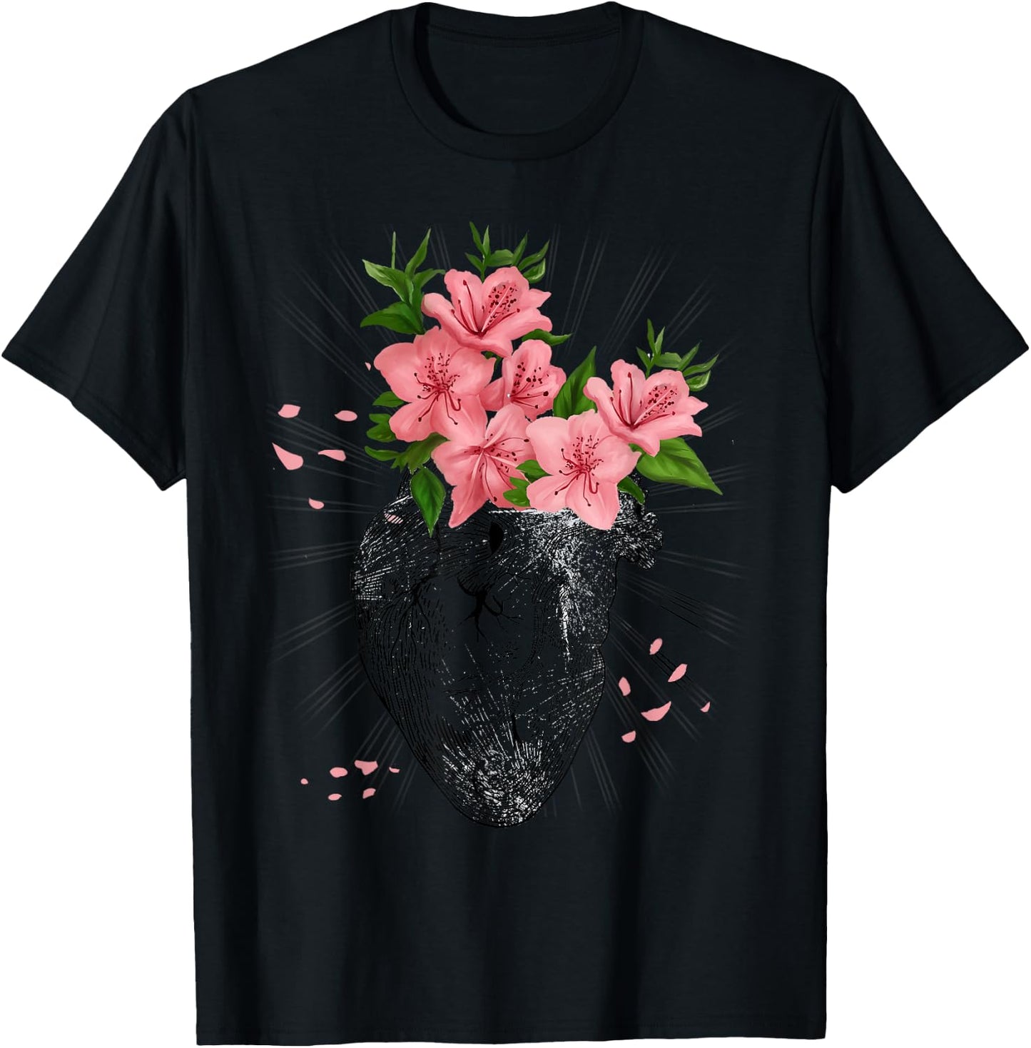 Funny Cardiology Cardiologist Human Heart Anatomical Gift T-Shirt - T-Shirt | Black