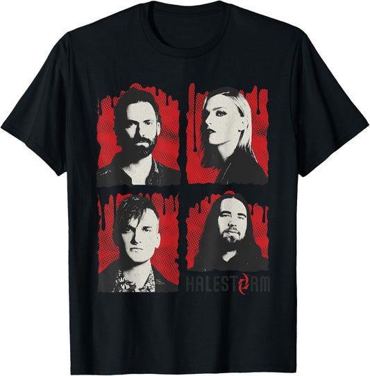 Halestorm - Drip Band Photo T-Shirt - T-Shirt | Black