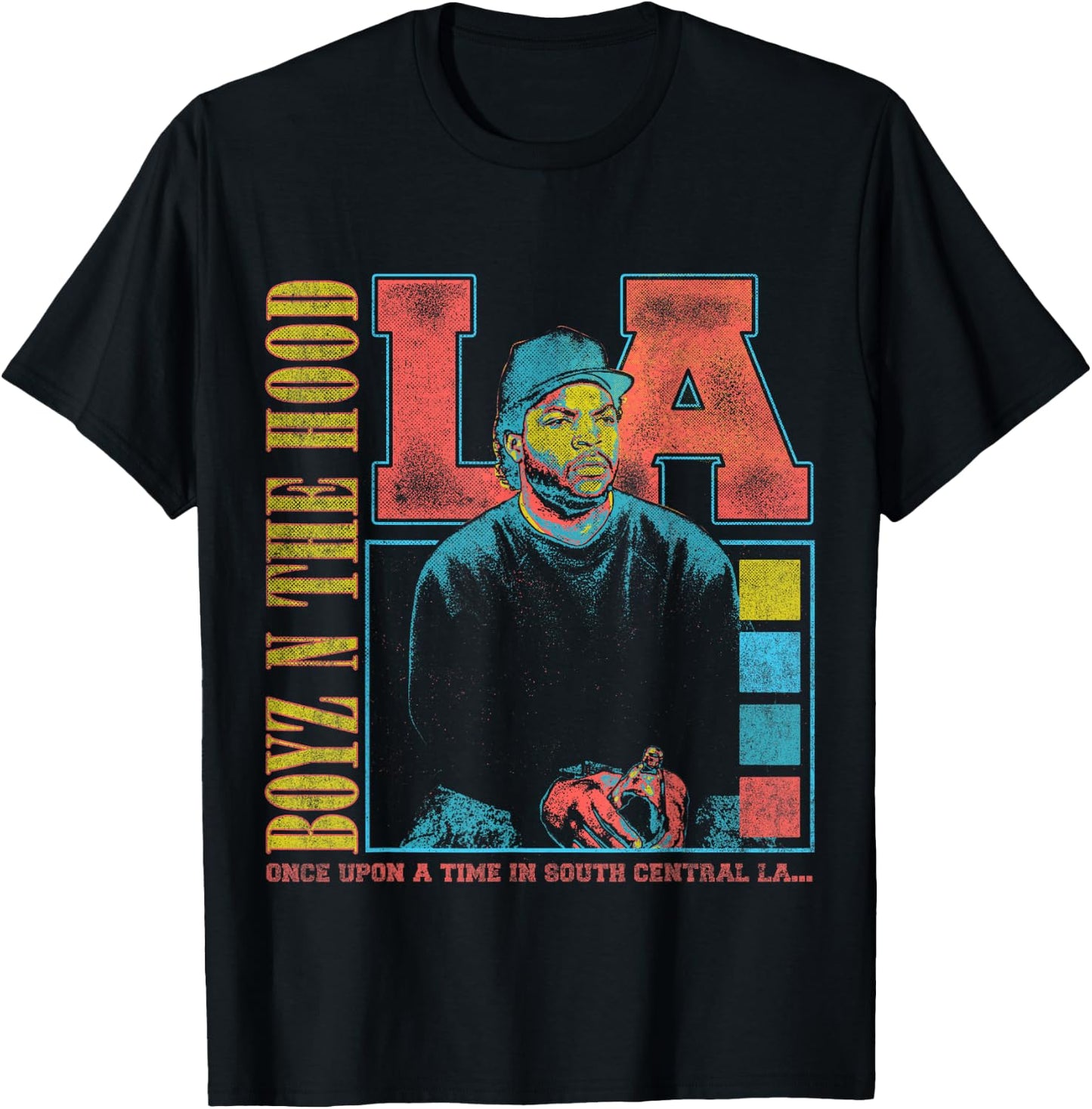 Boyz in The Hood Doughboy LA Portrait Small T-Shirt - T-Shirt | Black