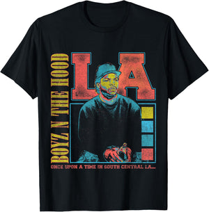Boyz in The Hood Doughboy LA Portrait Small T-Shirt - T-Shirt | Black