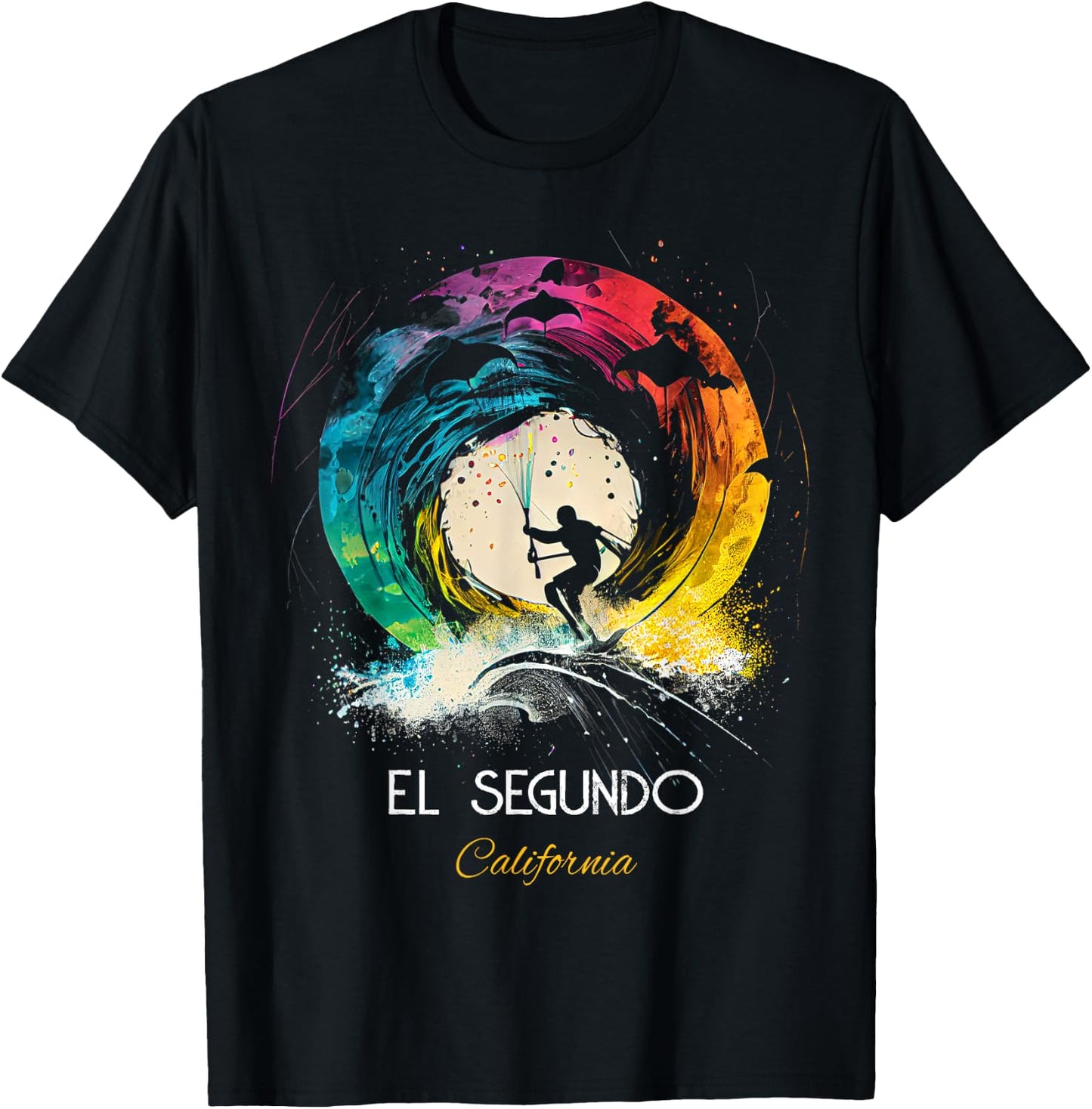 El Segundo California T-Shirt - T-Shirt | Black