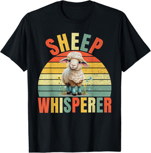 Sheep Whisperer Sheep T-Shirt - T-Shirt | Black