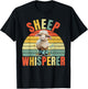 Sheep Whisperer Sheep T-Shirt - T-Shirt | Black