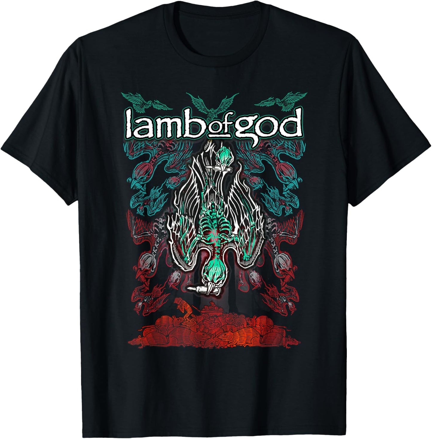 Lamb of God - Ashes of The Wake T-Shirt - T-Shirt | Black