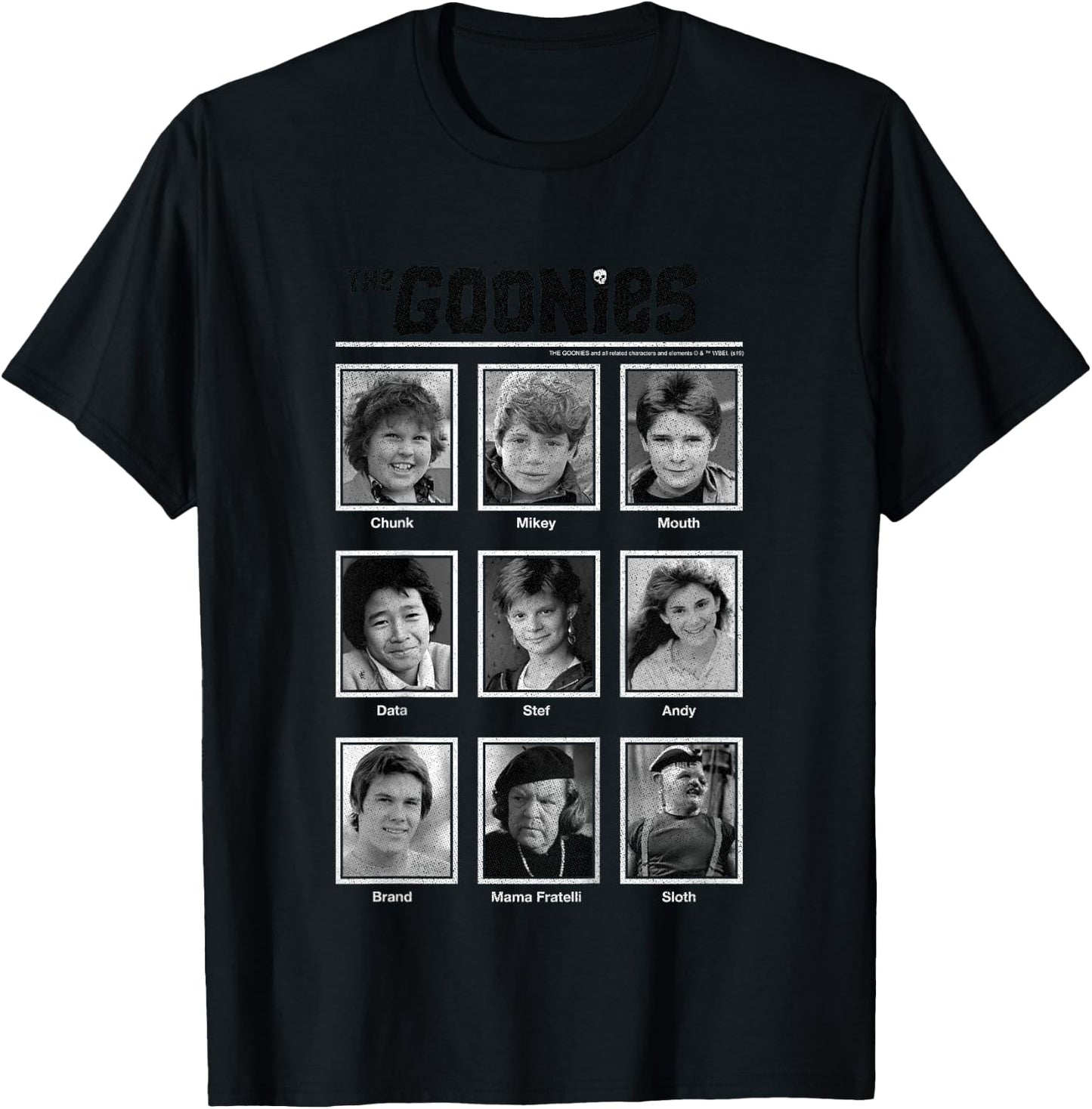 Kids The Goonies Yearbook T-Shirt - T-Shirt | Black