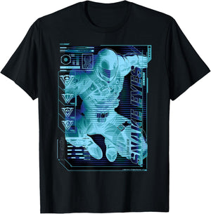 G.I. Joe Snake Eyes Team Leader Schematic Profile T-Shirt - T-Shirt | Black