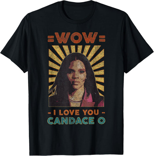 I Support Candace Owens for Republican President 2024, Retro T-Shirt - T-Shirt | Black