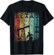 Texas Oil Rig Oilfield Industry For Oilman Oilwoman Men Gift T-Shirt - T-Shirt | Black