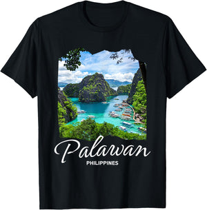 Philippines Palawan T-Shirt - T-Shirt | Black