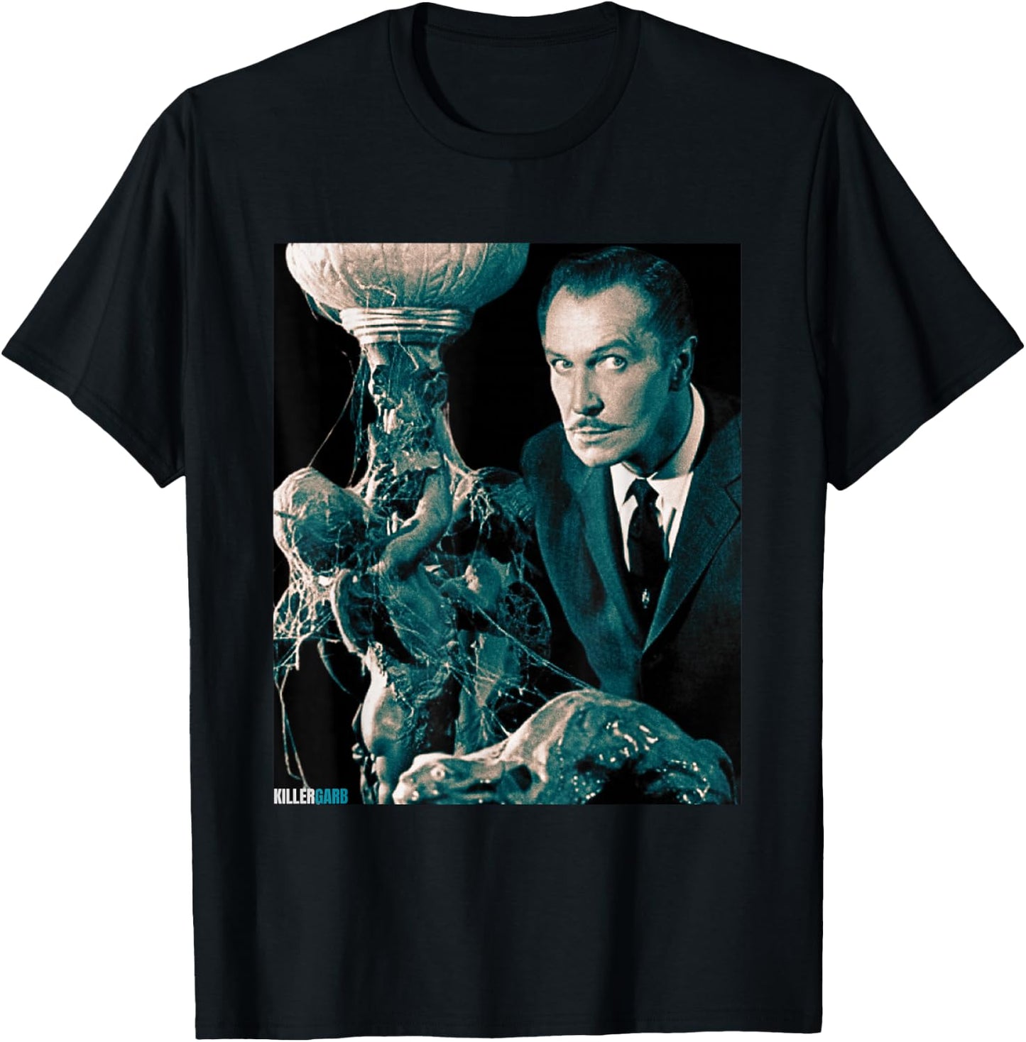Unleash the Horror: 'The Vincent' (GREEN & BLACK) T-Shirt - T-Shirt | Black