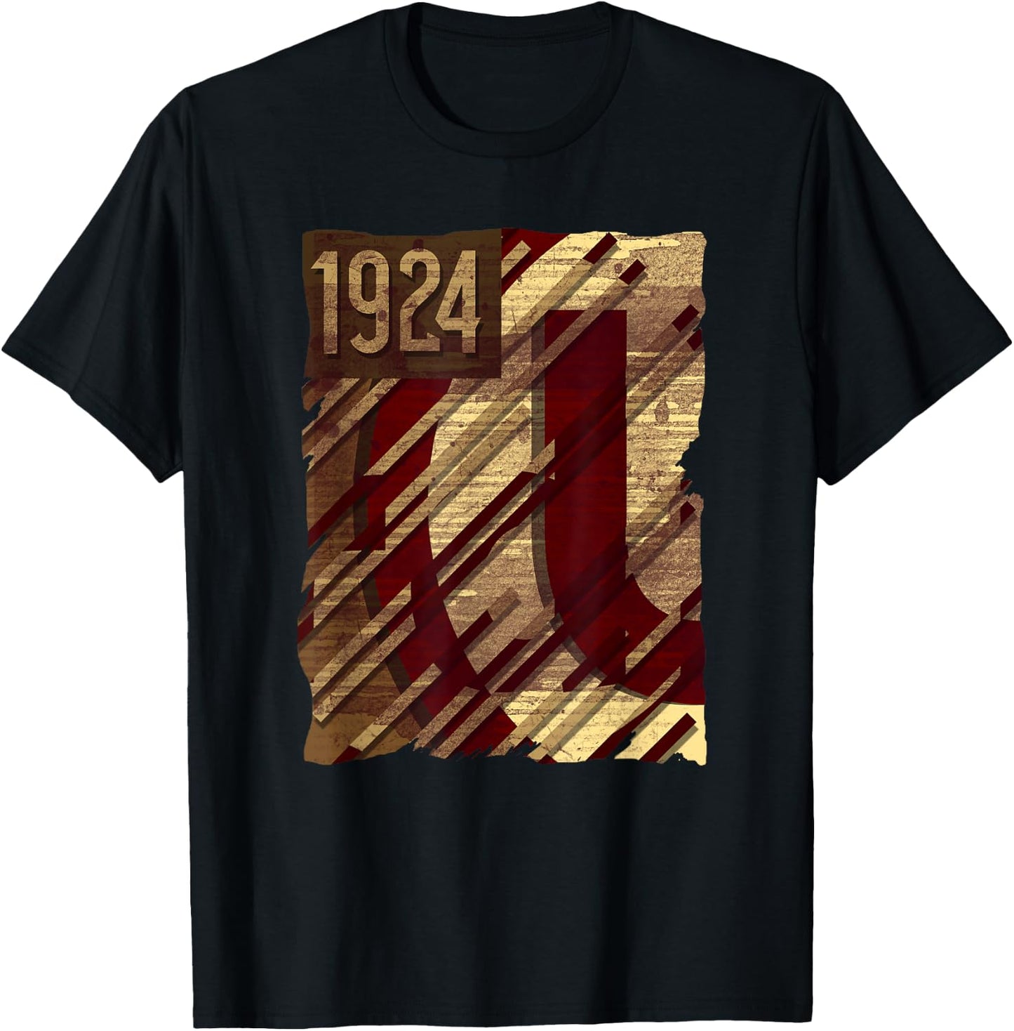 Universitario de Deportes 1924 Design for fans of Peru T-Shirt - T-Shirt | Black