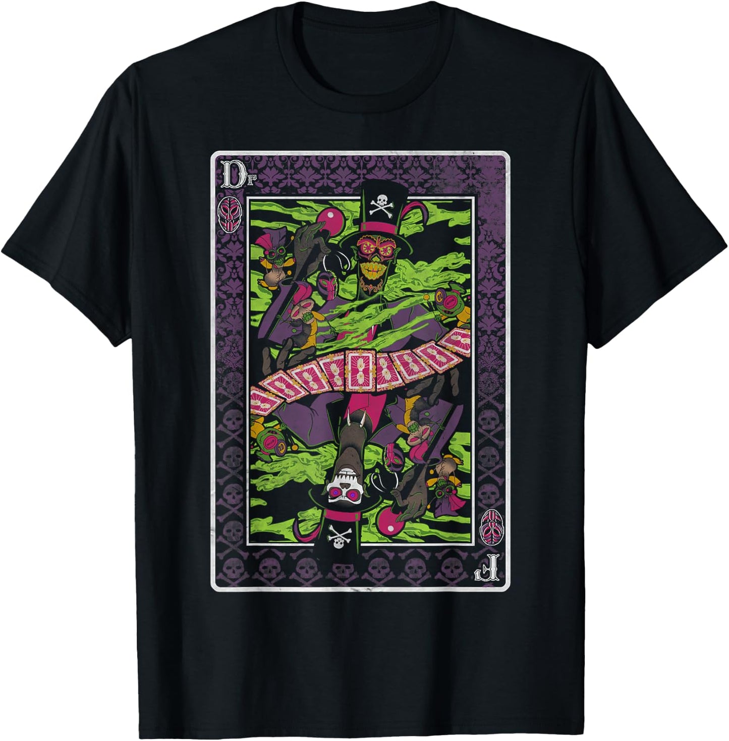 Disney Villains Dr. Facilier Playing Card T-Shirt - T-Shirt | Black