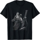 Wolf Playing Guitar Rock and Roll Rock Star Men Women Kid T-Shirt - T-Shirt | Black