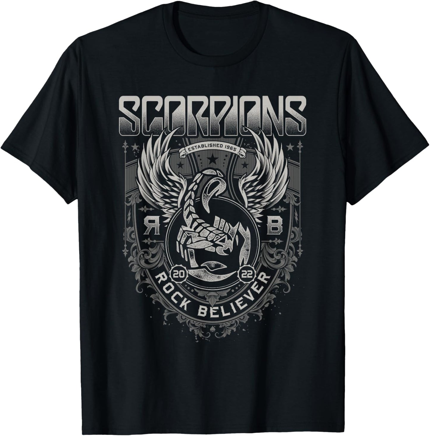 Rock Believer Ornaments T-Shirt - T-Shirt | Black