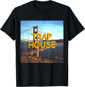 Trap House Hip Hop EDM Rave Music Festival T-Shirt - T-Shirt | Black