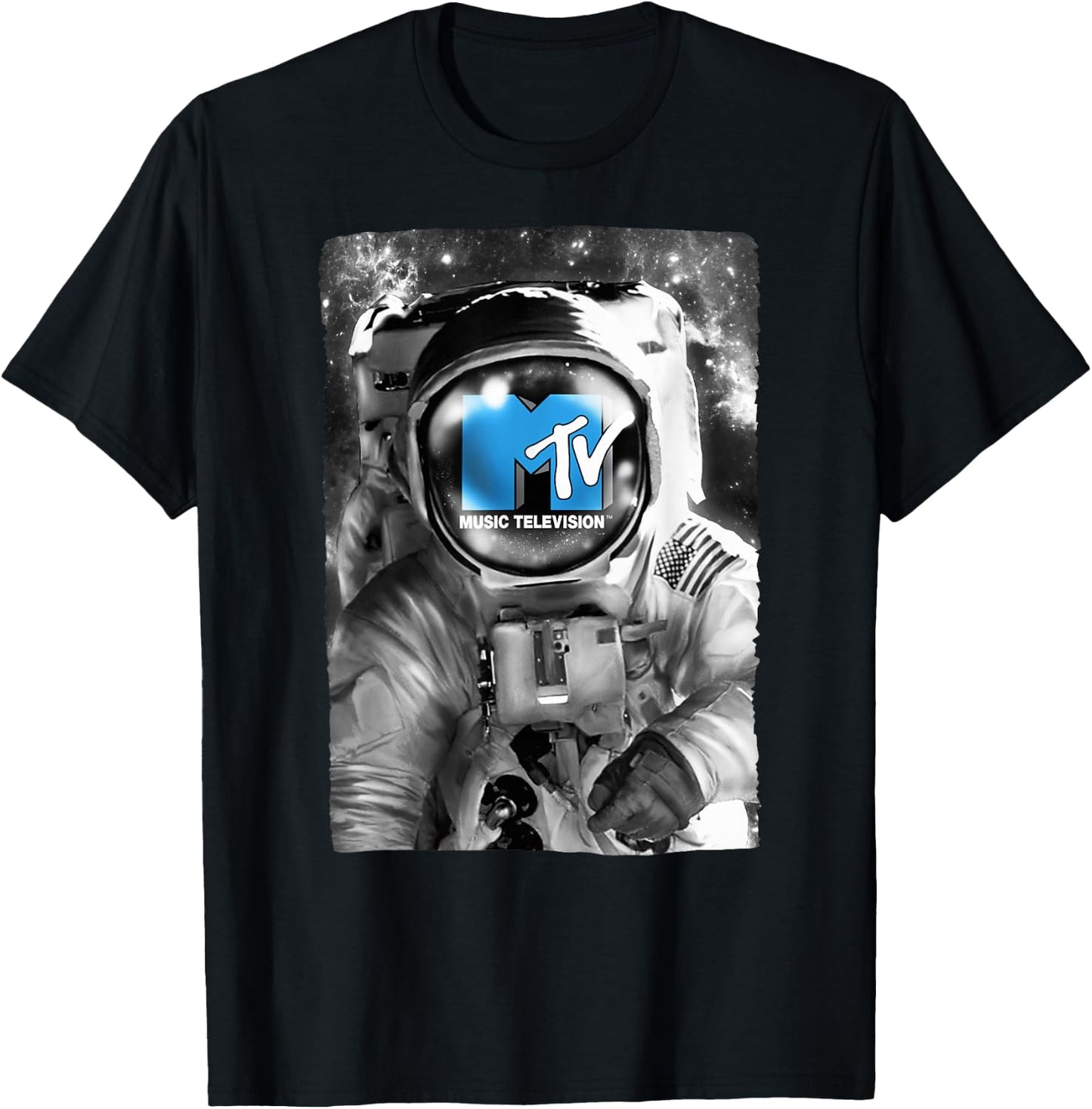 MTV Astronaut T-Shirt - T-Shirt | Black