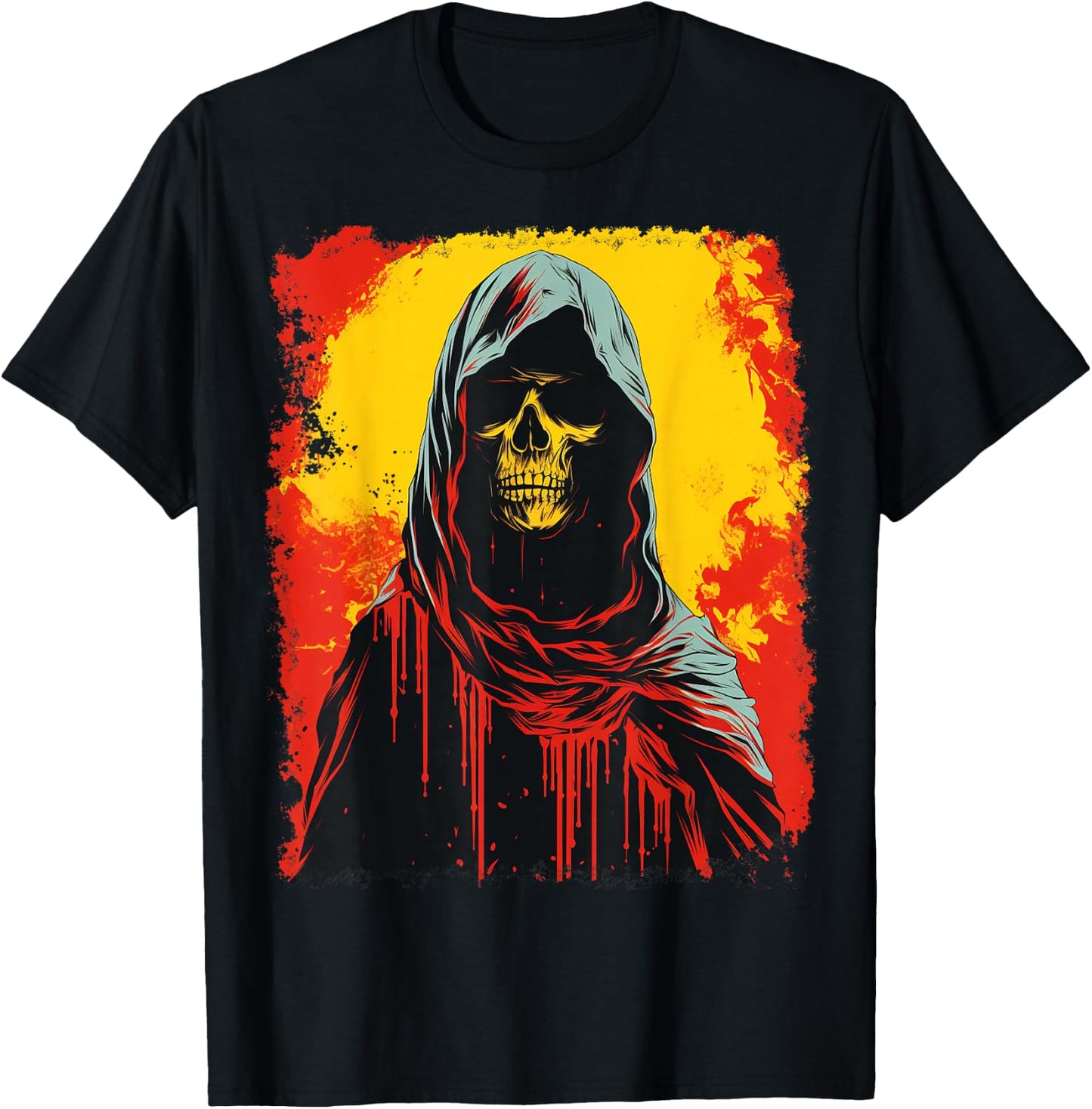 Grim Reaper Death T-Shirt - T-Shirt | Black