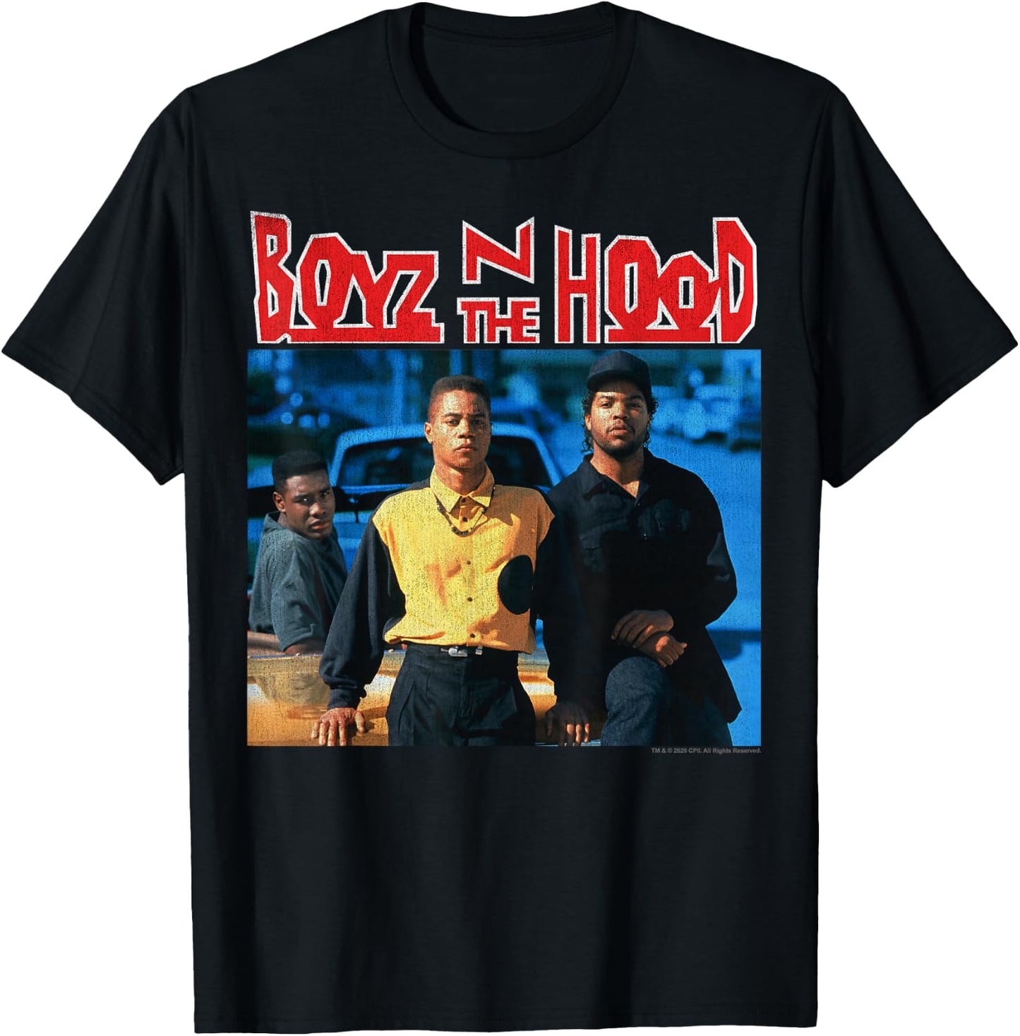 Boyz N The Hood Classic Poster Small T-Shirt - T-Shirt | Black