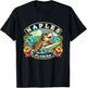 Naples Florida Cute Sea Turtle Surfing T-Shirt - T-Shirt | Black