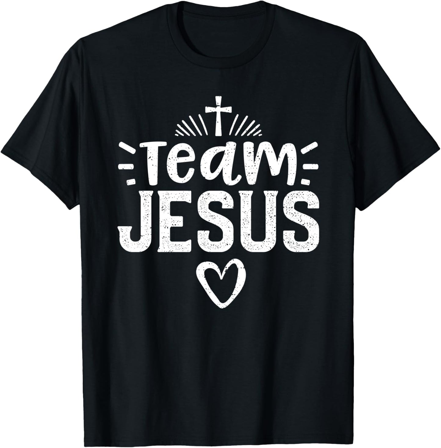 Team Jesus - Church T-Shirt - T-Shirt | Black