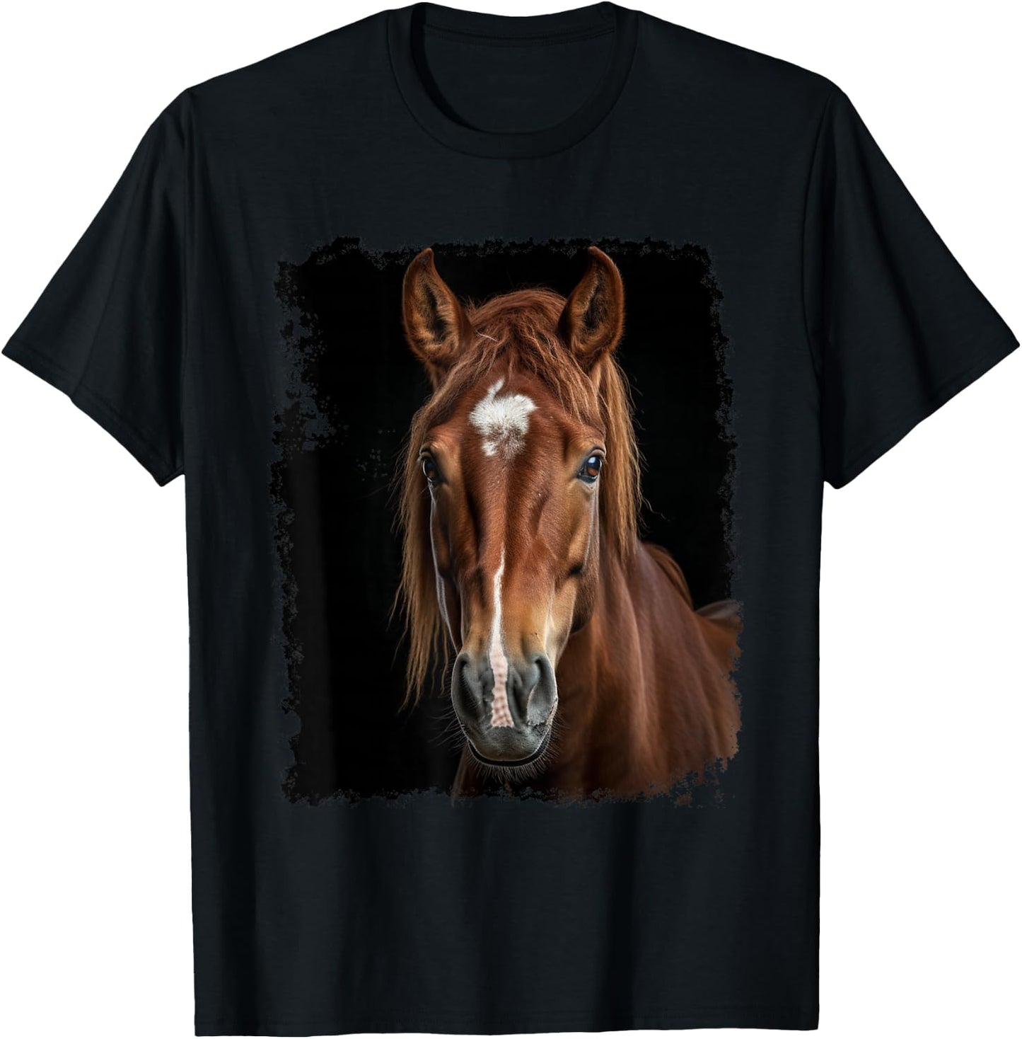 Real Horse T-Shirt - T-Shirt | Black