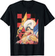 Manga Speed Racer Red Checkered T-Shirt - T-Shirt | Black