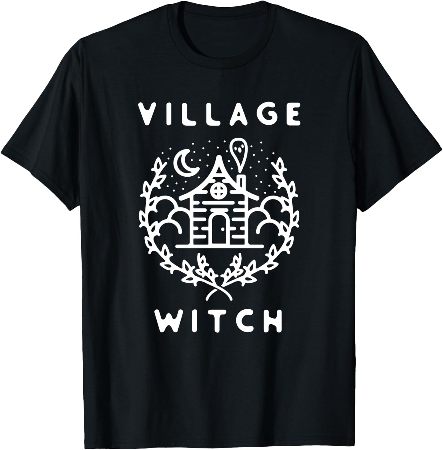 Village Witch T-Shirt - T-Shirt | Black