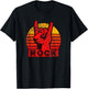 Shirt with red, rocker hand, lettering Rock T-Shirt - T-Shirt | Black