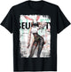 Magazine Cover Vintage Girl Bunny Collage Sexy Model Pin-Up T-Shirt - T-Shirt | Black