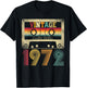 Vintage 1972 53rd Birthday Gift 53 Years Old Limited Edition T-Shirt - T-Shirt | Black