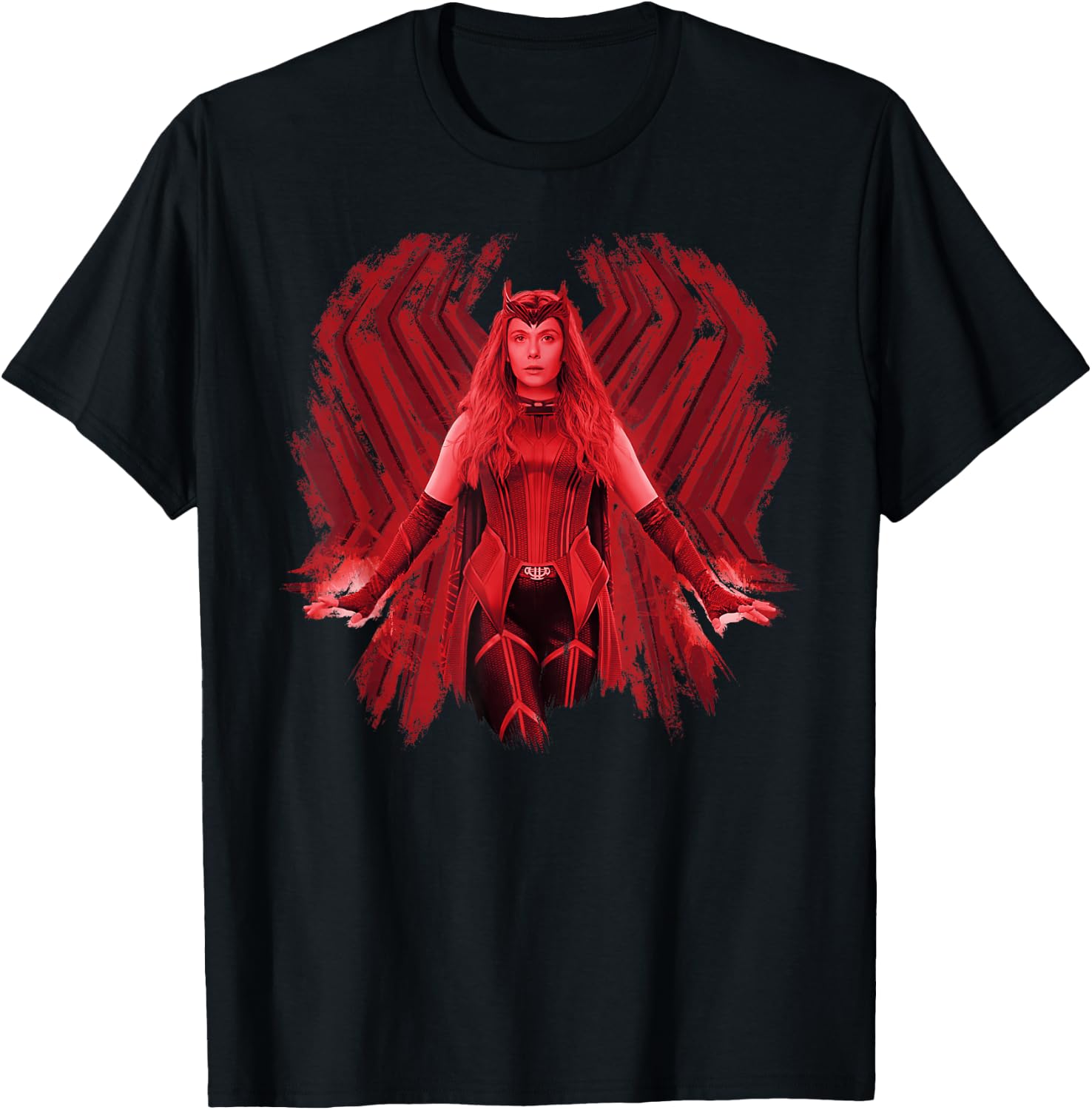 Marvel WandaVision Wanda Maximoff is The Scarlet Witch T-Shirt - T-Shirt | Black