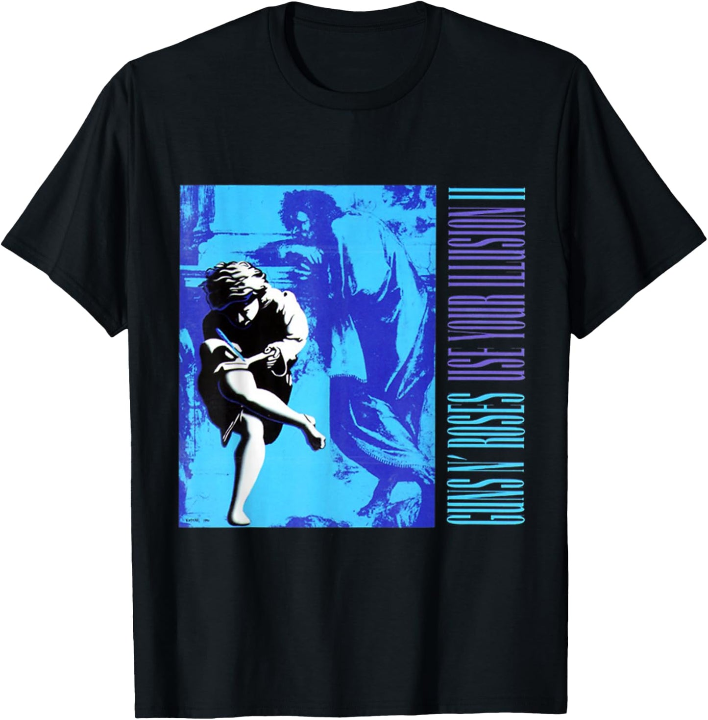 Official Guns N' Roses Use Your Illusion II T-Shirt - T-Shirt | Black