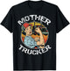 Mother Trucker Female CDL Semi Truck Driver T-Shirt - T-Shirt | Black