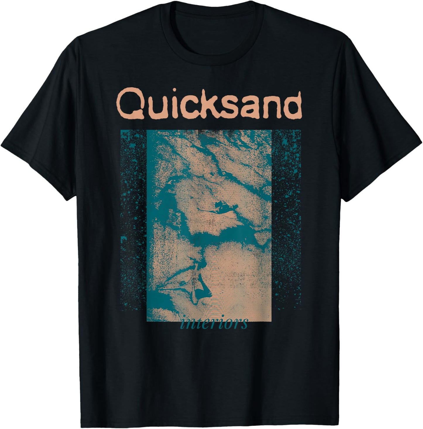 Quicksand - Interiors - Official Merchandise T-Shirt - T-Shirt | Black