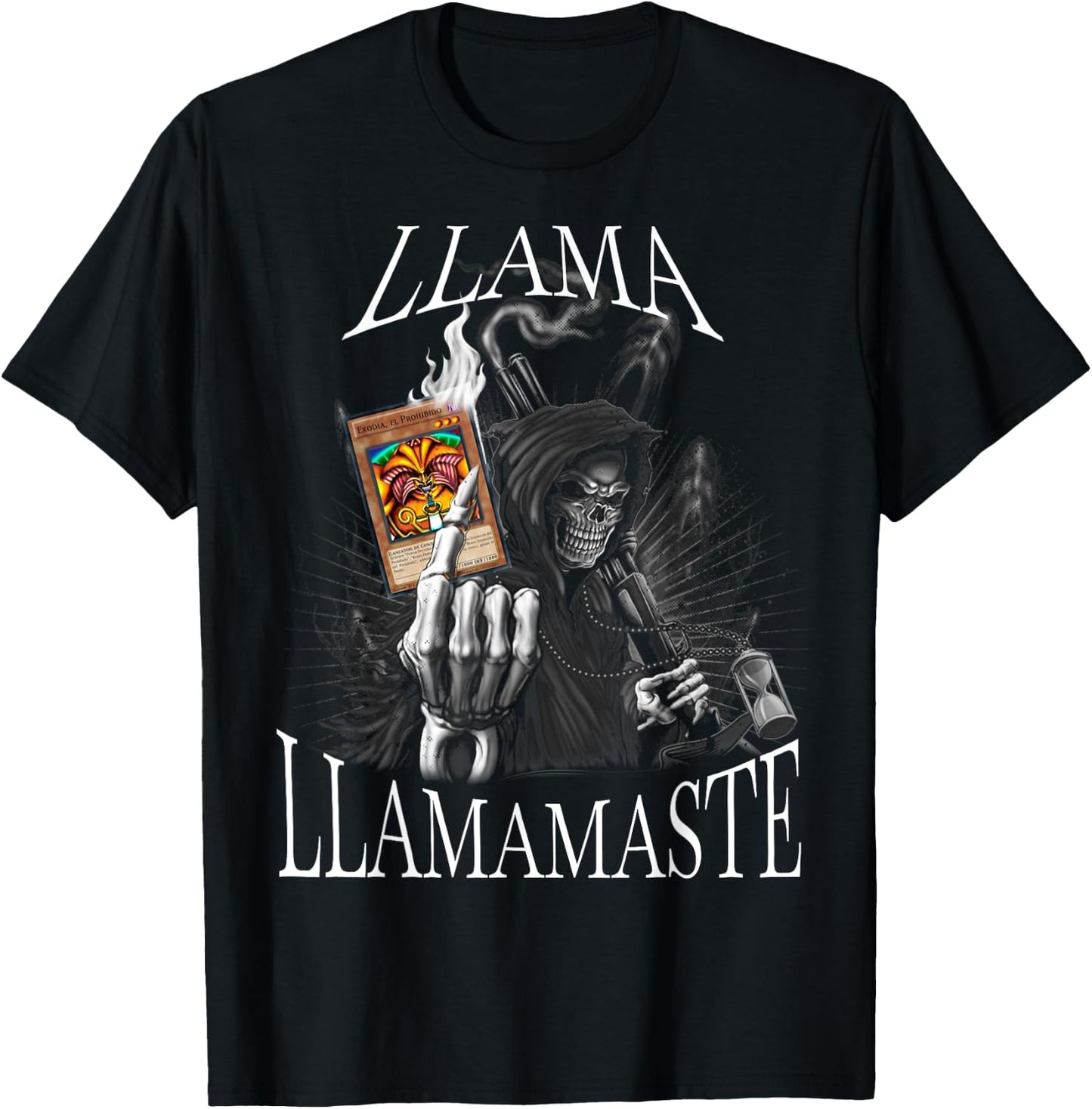 Llama llamamaste llama mas temprano T-Shirt - T-Shirt | Black